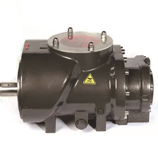 Upgraded screw air end, higher flow