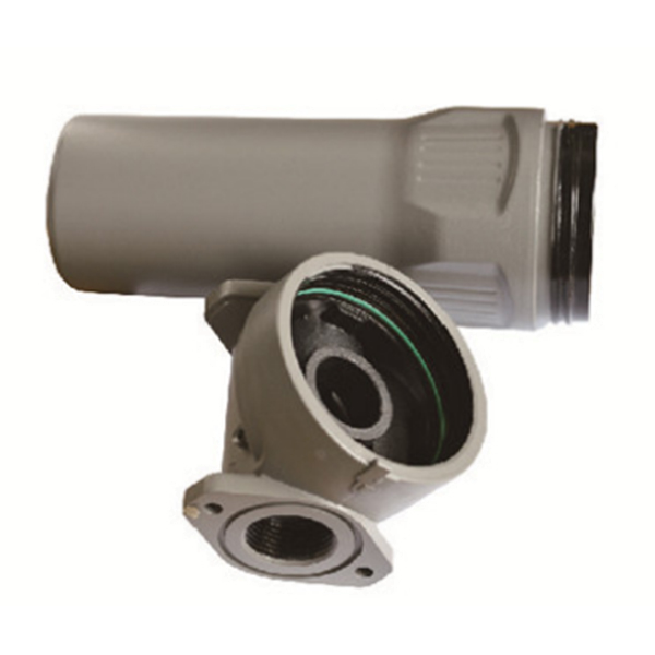 Compressed air filter housing